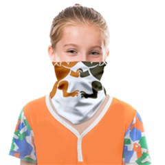 Lions Animals Wild Cats Face Covering Bandana (kids) by Semog4