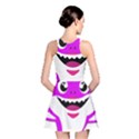 Purple Shark Fish Reversible Skater Dress View2