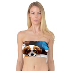 Cute Dog Dogs Animal Pet Bandeau Top