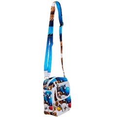 Cute Dog Dogs Animal Pet Shoulder Strap Belt Bag