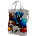 Cute Dog Dogs Animal Pet Canvas Messenger Bag View1