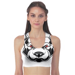 Dog Animal Mammal Bulldog Pet Sports Bra by Semog4