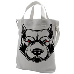 Dog Animal Mammal Bulldog Pet Canvas Messenger Bag by Semog4