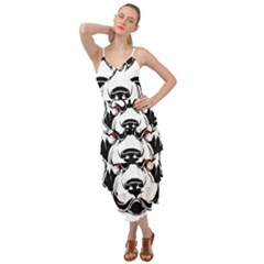 Dog Animal Mammal Bulldog Pet Layered Bottom Dress by Semog4