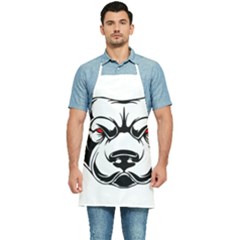 Dog Animal Mammal Bulldog Pet Kitchen Apron by Semog4