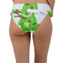 Sloth Branch Cartoon Fantasy Frill Bikini Bottoms View2