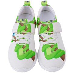 Sloth Branch Cartoon Fantasy Women s Velcro Strap Shoes by Semog4