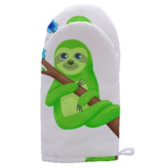 Sloth Branch Cartoon Fantasy Microwave Oven Glove