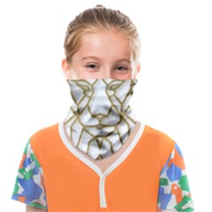 Lion Face Wildlife Crown Face Covering Bandana (kids) by Semog4