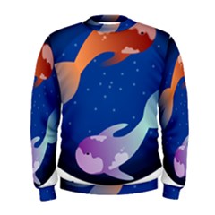 Koi Fish Carp Water Nature Animal Men s Sweatshirt by Semog4