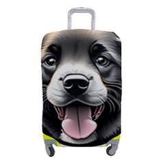 Dog Animal Puppy Pooch Pet Luggage Cover (small) by Semog4