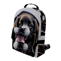 Dog Animal Puppy Pooch Pet Flap Pocket Backpack (large) by Semog4