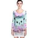 Cat Valentine-s Day Valentine Long Sleeve Bodycon Dress View1