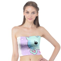 Cat Valentine-s Day Valentine Tube Top by Semog4