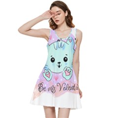 Cat Valentine-s Day Valentine Inside Out Racerback Dress by Semog4