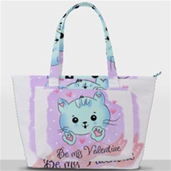 Cat Valentine-s Day Valentine Back Pocket Shoulder Bag  by Semog4