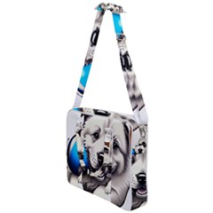 Dog Animal Pet Puppy Pooch Cross Body Office Bag by Semog4