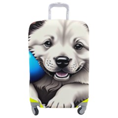 Dog Animal Pet Puppy Pooch Luggage Cover (medium) by Semog4