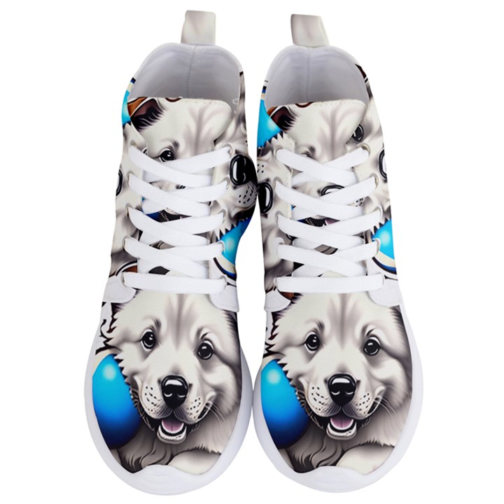 Dog Animal Pet Puppy Pooch Women s Lightweight High Top Sneakers