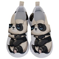 Cute Panda Bear Animal Cartoon Kids  Velcro No Lace Shoes by Semog4