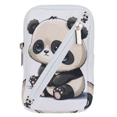 Cute Panda Bear Animal Cartoon Belt Pouch Bag (small) by Semog4