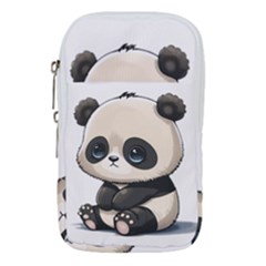 Cute Panda Bear Animal Cartoon Waist Pouch (large) by Semog4