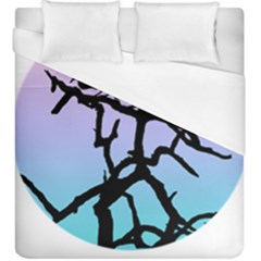 Birds Bird Vultures Tree Branches Duvet Cover (king Size) by Semog4