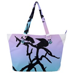 Birds Bird Vultures Tree Branches Full Print Shoulder Bag by Semog4