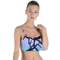 Birds Bird Vultures Tree Branches Layered Top Bikini Top  by Semog4