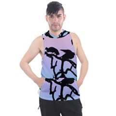 Birds Bird Vultures Tree Branches Men s Sleeveless Hoodie by Semog4