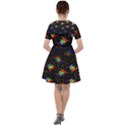 Rainbows Pixel Pattern Sailor Dress View2