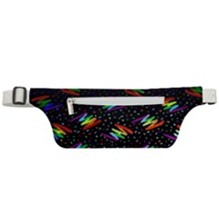 Rainbows Pixel Pattern Active Waist Bag by Semog4