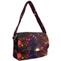 Abstract Light Star Design Laser Light Emitting Diode Courier Bag View1