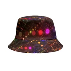 Abstract Light Star Design Laser Light Emitting Diode Inside Out Bucket Hat by Semog4