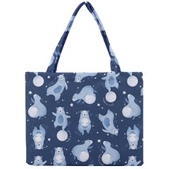 Bear Pattern Patterns Planet Animals Mini Tote Bag by Semog4