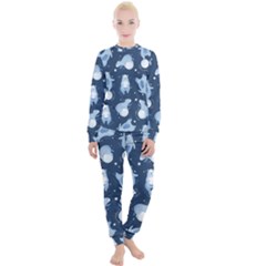 Bear Pattern Patterns Planet Animals Women s Lounge Set by Semog4