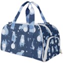 Bear Pattern Patterns Planet Animals Burner Gym Duffel Bag View1