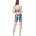 Bear Pattern Patterns Planet Animals Stretch Shorts and Tube Top Set View2