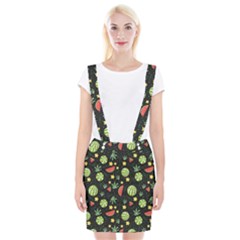 Watermelon Berries Patterns Pattern Braces Suspender Skirt by Semog4