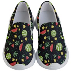 Watermelon Berries Patterns Pattern Kids Lightweight Slip Ons by Semog4