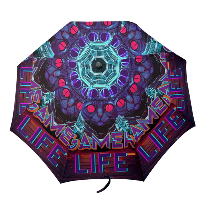 Gamer Life Folding Umbrellas