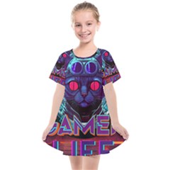 Gamer Life Kids  Smock Dress by minxprints