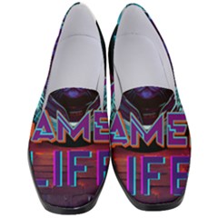 Gamer Life Women s Classic Loafer Heels by minxprints