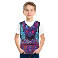 Gamer Life Kids  Basketball Tank Top