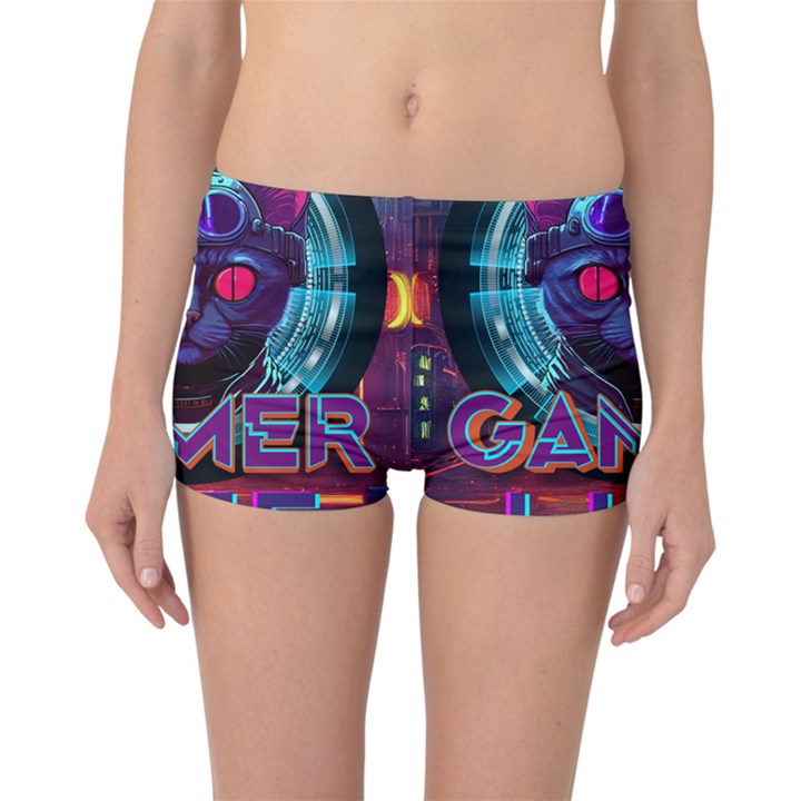 Gamer Life Reversible Boyleg Bikini Bottoms