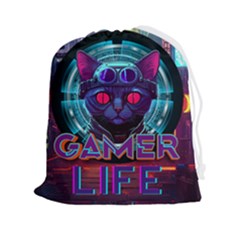 Gamer Life Drawstring Pouch (2xl)