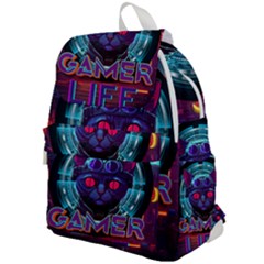 Gamer Life Top Flap Backpack by minxprints