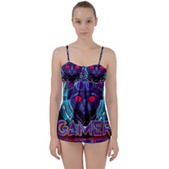 Gamer Life Babydoll Tankini Set by minxprints