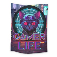 Gamer Life Medium Tapestry