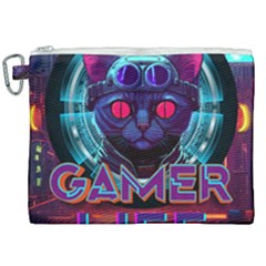 Gamer Life Canvas Cosmetic Bag (xxl)